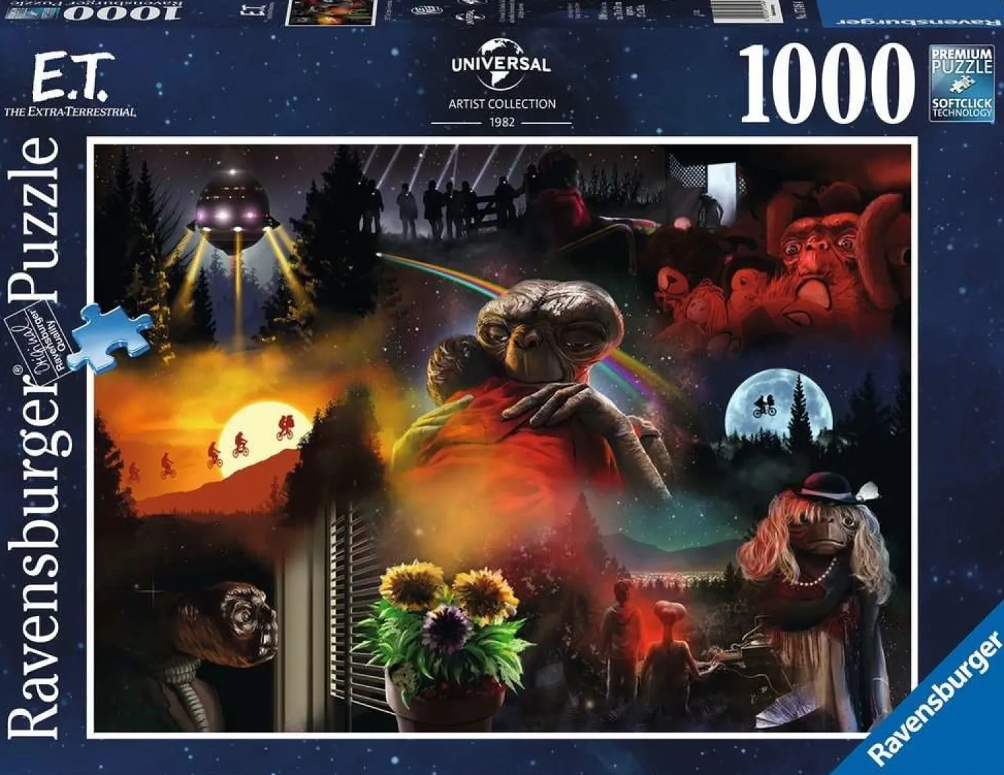 Ravensburger E.T. The Extra Terrestrial - puzzle de 1000 pièces