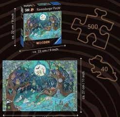Ravensburger Fantasyr - Puzzle de contour en bois - 500 pièces