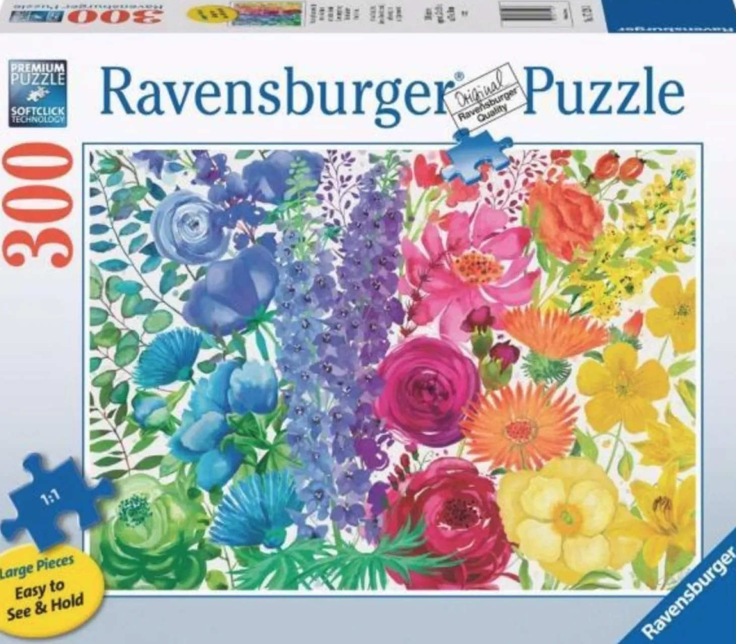 Ravensburger Fleur arc-en-ciel - puzzle de 300 pièces XXL