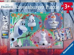 Ravensburger Frozen 2 - Olaf - 2 puzzles de 12 pièces