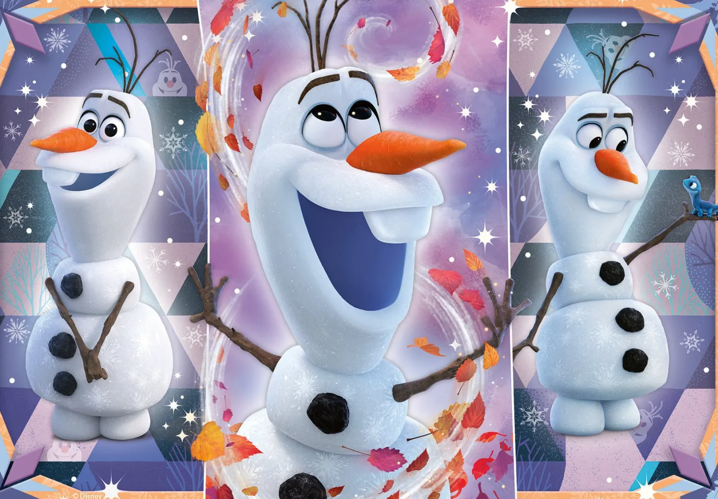 Ravensburger Frozen 2 - Olaf - 2 puzzles de 12 pièces
