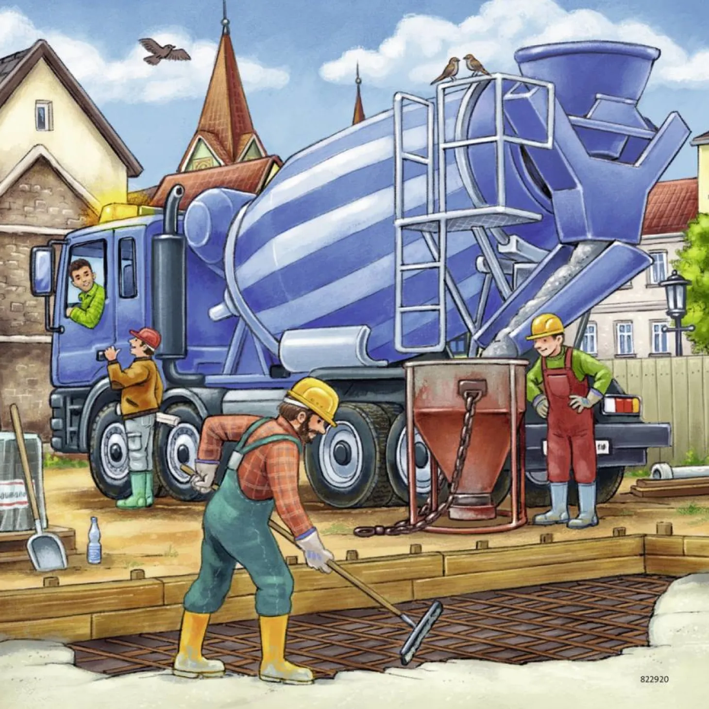 Ravensburger Grands véhicules de construction - 3 x 49 pièces