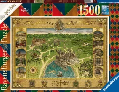 Ravensburger Harry Potter - Hogwarts Map - puzzle de 1500 pièces