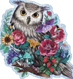 Ravensburger Hibou secret - Puzzle de contour en bois - 150 pièces