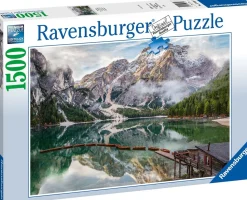 Ravensburger Italian landscapes: Lake Braies - puzzle de 1500 pièces