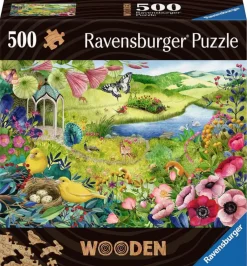 Ravensburger Jardin sauvage - Puzzle de contour en bois - 500 pièces