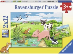 Ravensburger Jeunes animaux à la campagne - 2 x 12 pièces