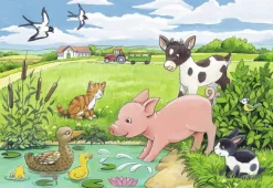 Ravensburger Jeunes animaux à la campagne - 2 x 12 pièces