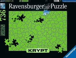 Ravensburger Krypt - Neon Vert - puzzle de 736 pièces