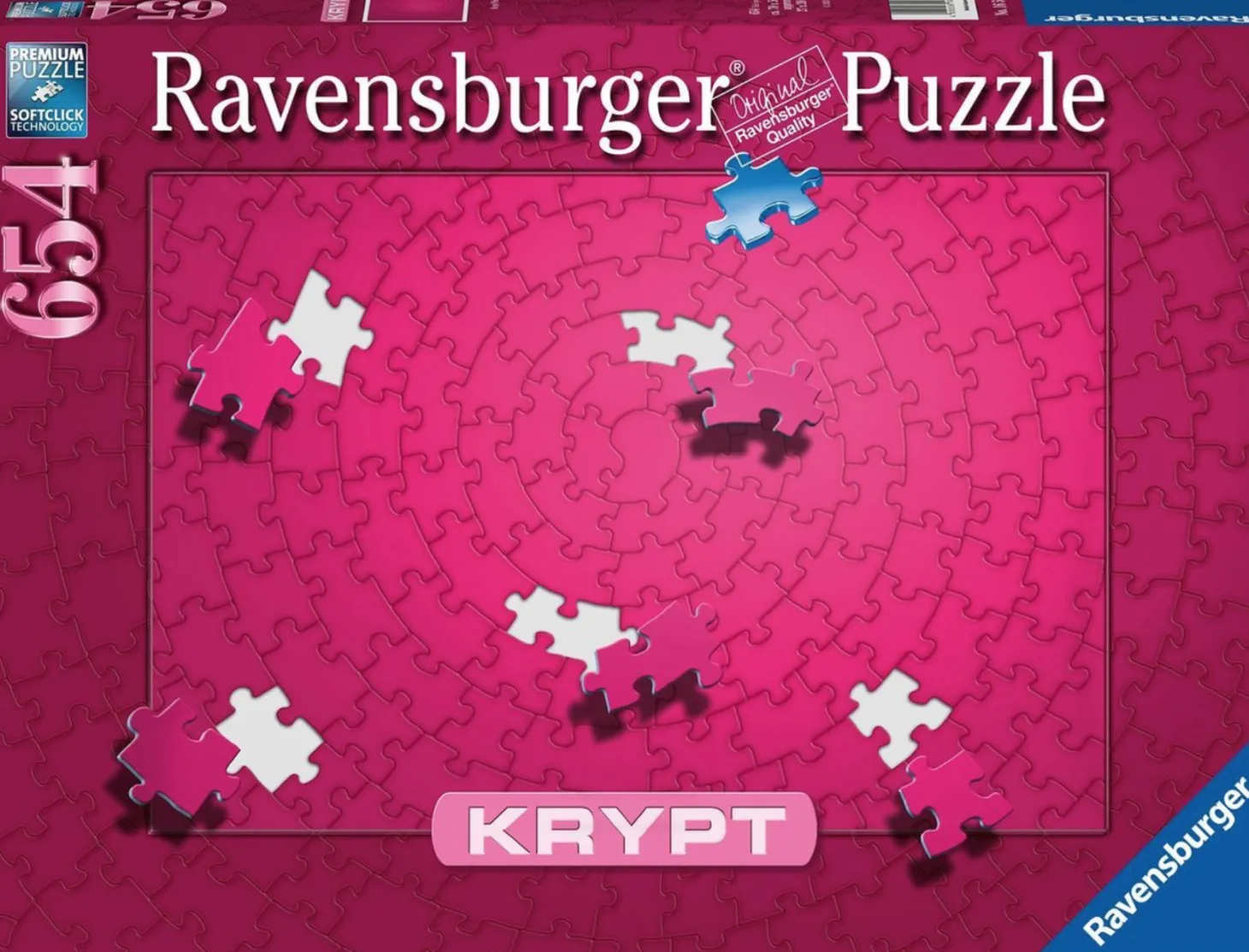 Ravensburger Krypt - PINK - puzzle de 654 pièces