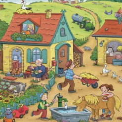 Ravensburger La ferme - 3 puzzles de 49 pièces