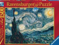 Ravensburger La Nuit étoilée - Van Gogh - 1500 pièces - Offre Exclusive