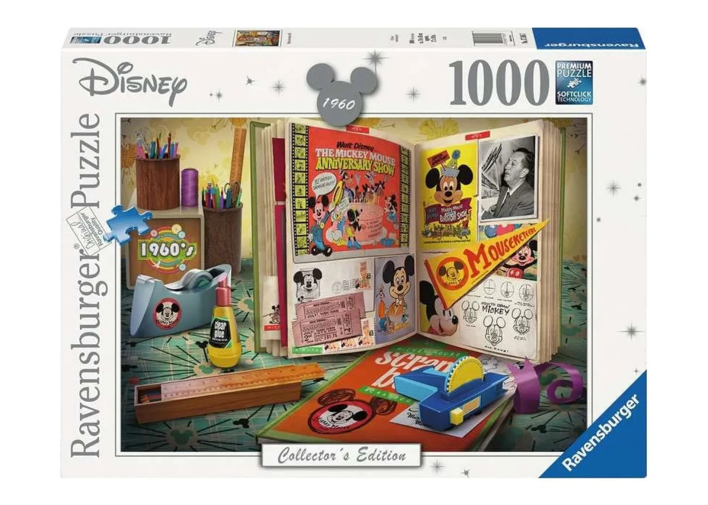 Ravensburger L'anniversaire de Mickey 1960 - Disney Collector's Edition - 1000 pièces