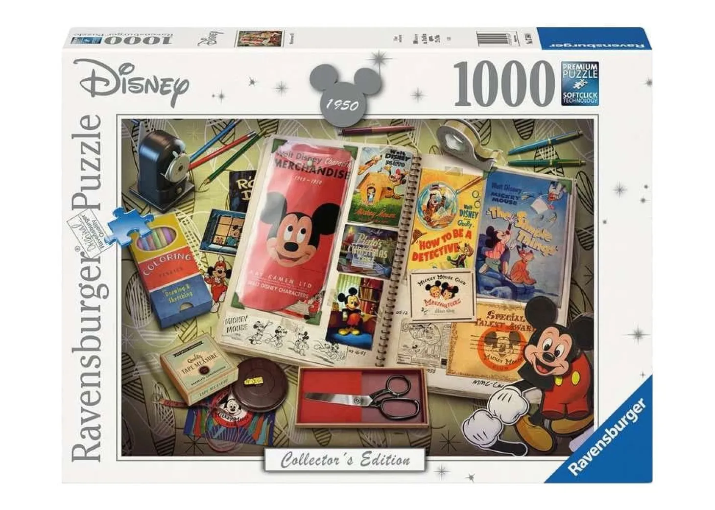 Ravensburger L'anniversaire de Mickey 1950 - Disney Collector's Edition - 1000 pièces
