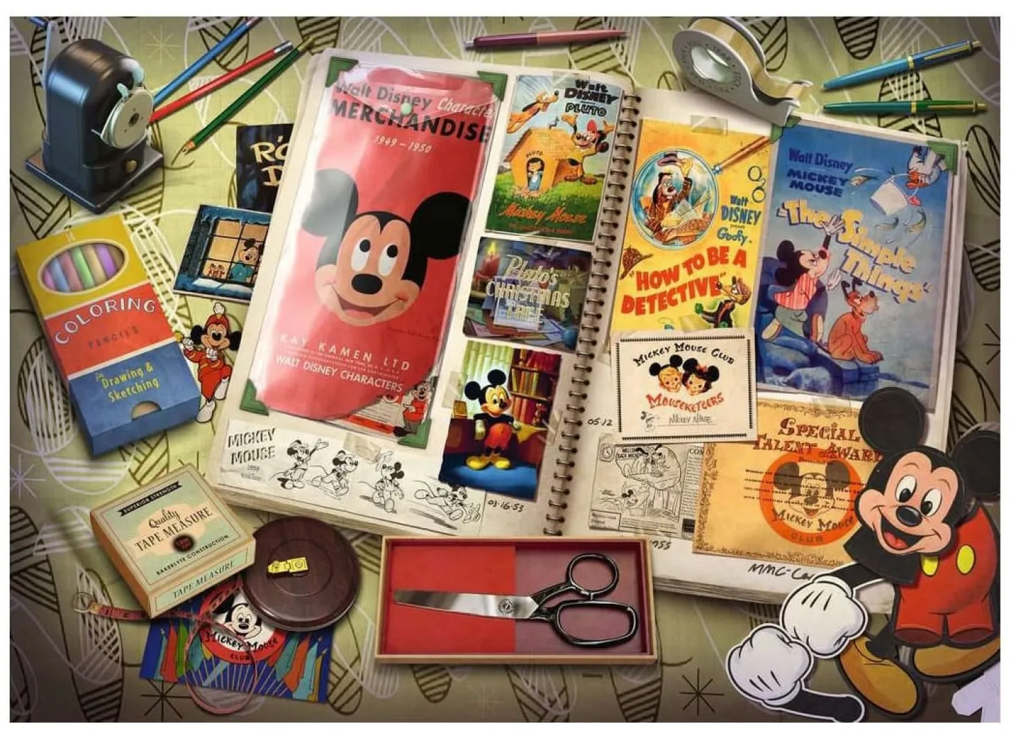 Ravensburger L'anniversaire de Mickey 1950 - Disney Collector's Edition - 1000 pièces