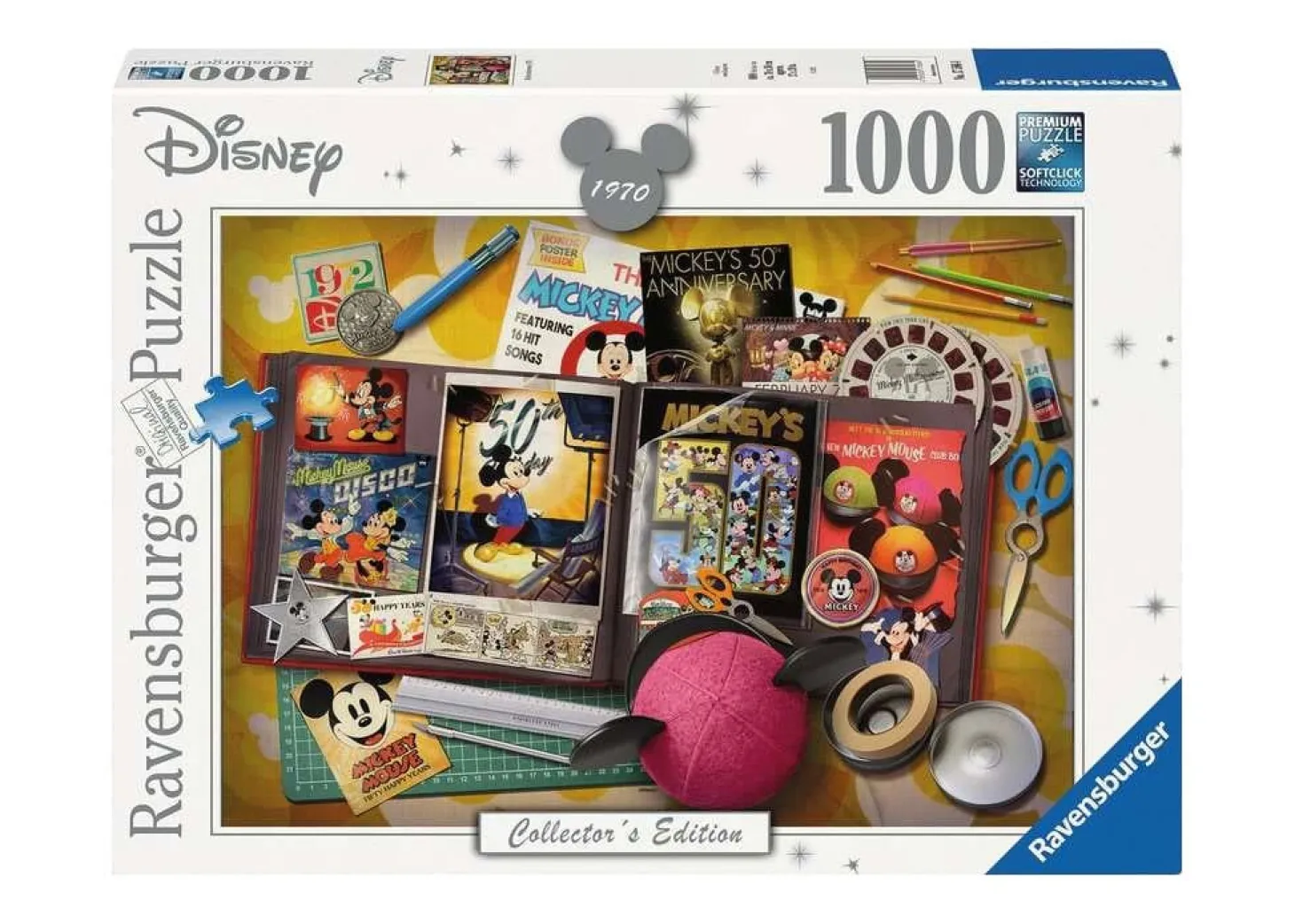 Ravensburger L'anniversaire de Mickey 1970 - Disney Collector's Edition - 1000 pièces