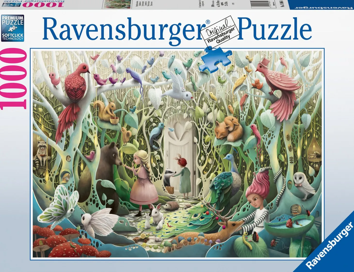 Ravensburger Le jardin secret - puzzle de 1000 pièces