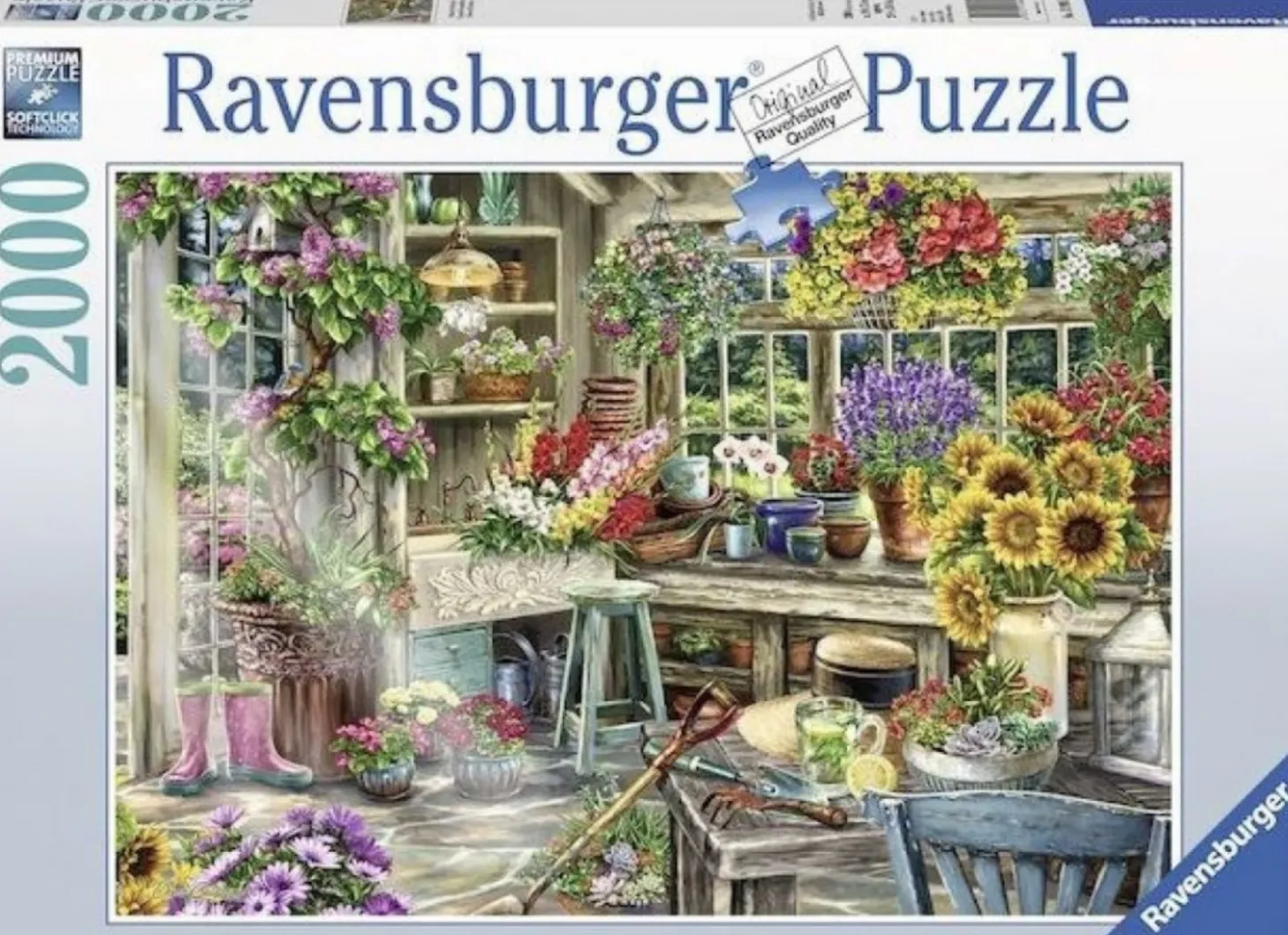 Ravensburger Le paradis des jardiniers - puzzle de 2000 pièces - Offre exclusive