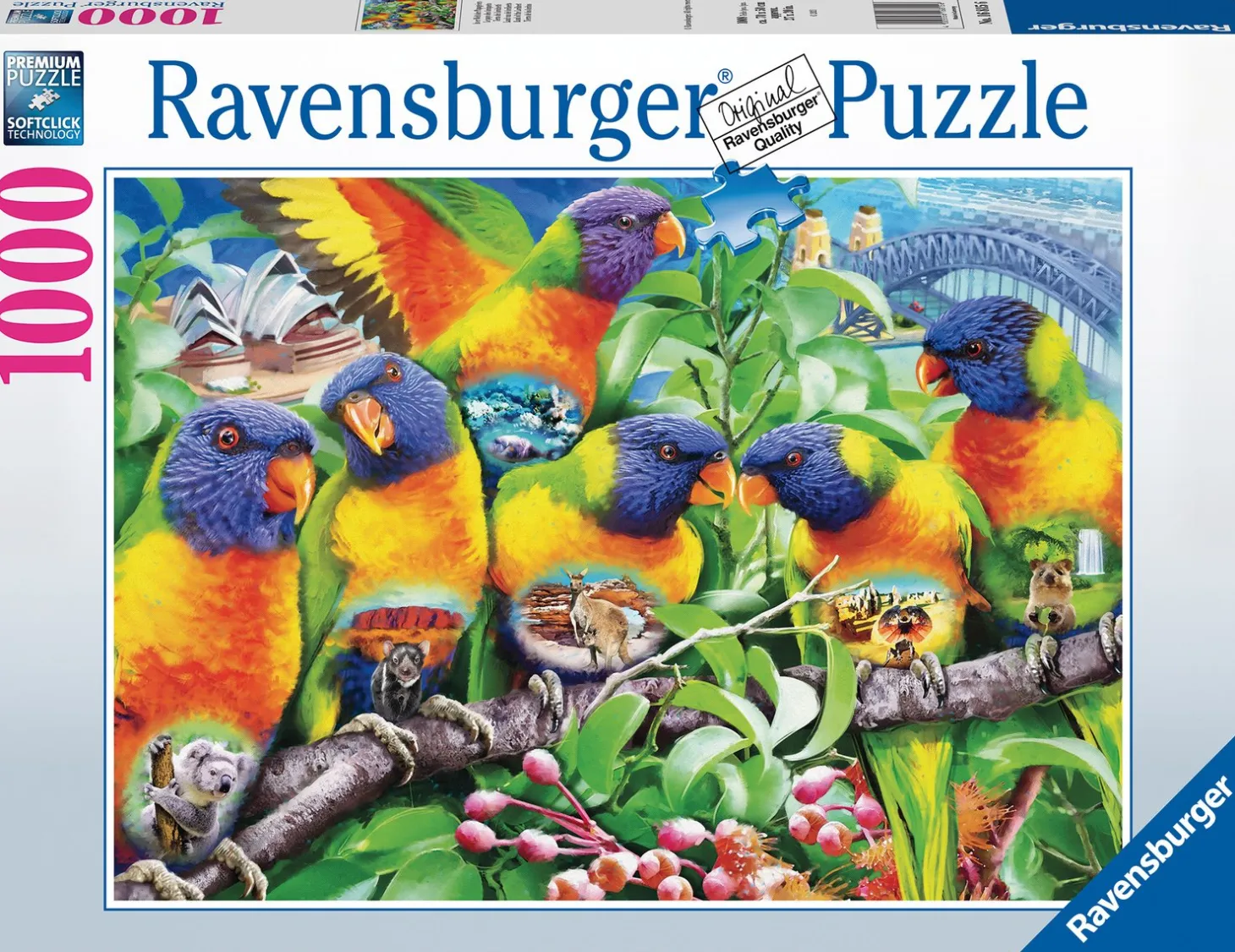 Ravensburger Le pays des loriquets - puzzle de 1000 pièces