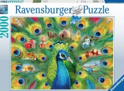 Ravensburger Le pays du paon   - puzzle de 2000 pièces