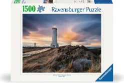 Ravensburger Le phare d'Akranes - Islande - puzzle de 1500 pièces