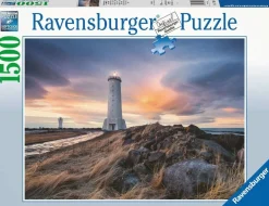 Ravensburger Le phare d'Akranes - Islande - puzzle de 1500 pièces