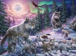 Ravensburger Les loups dans les aurores boréales - puzzle de 150 pièces