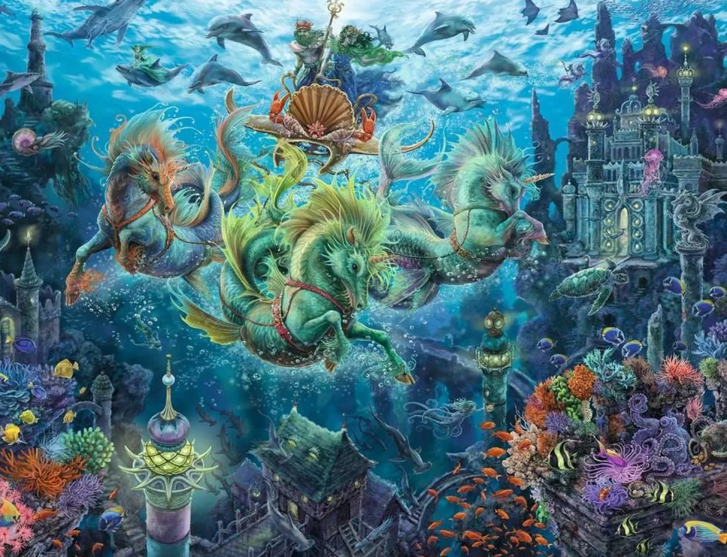 Ravensburger Magie sous-marine - puzzle de 2000 pièces