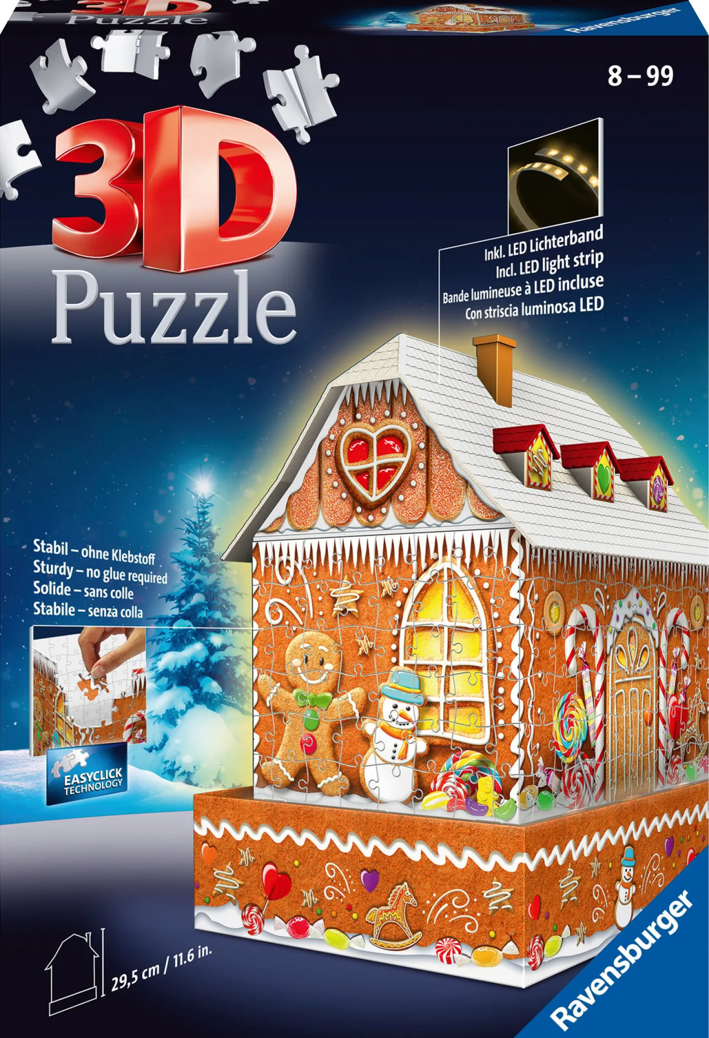 Ravensburger Maison en pain d'épices - Puzzle 3D - 216 pièces