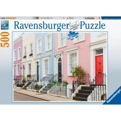 Ravensburger Maisons de ville colorées à Londres - puzzle de 500 pièces