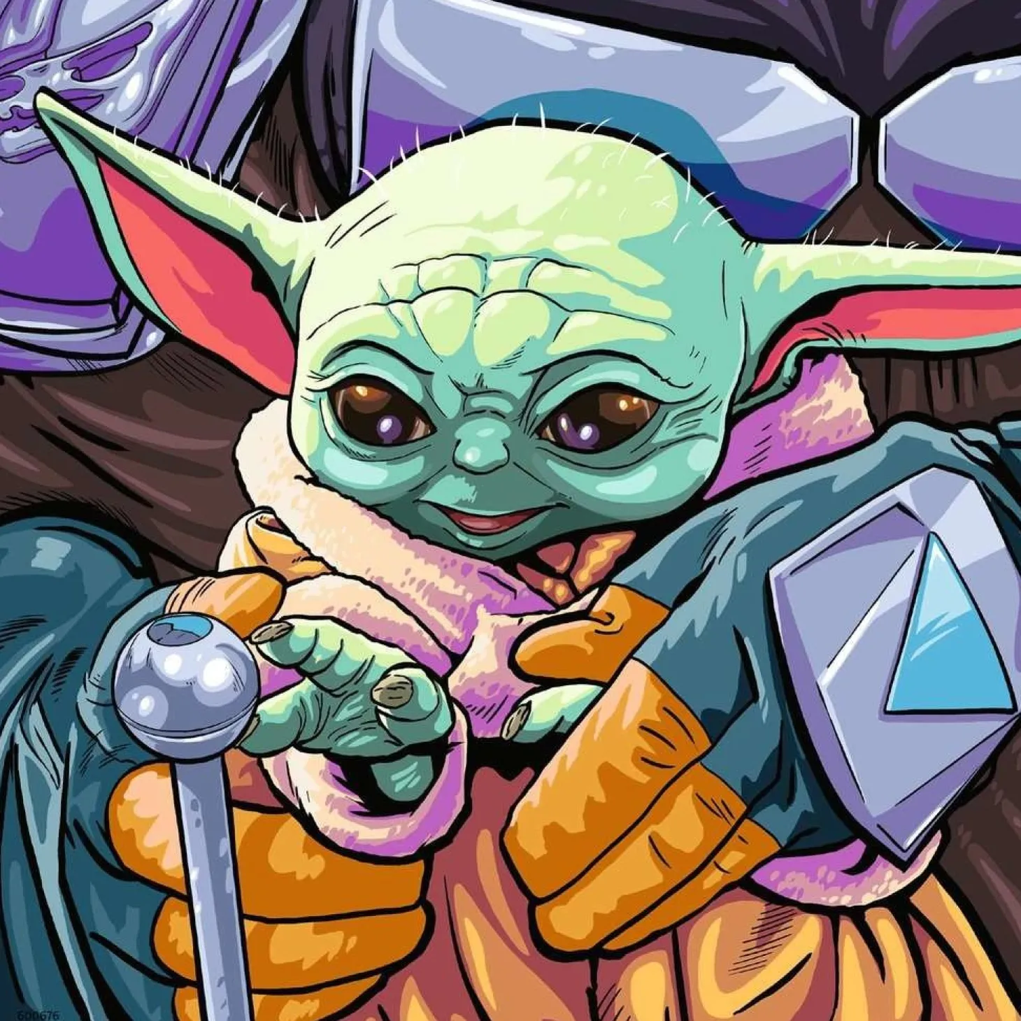 Ravensburger Mandalorian: Baby Yoda Grogu Moments - 3 puzzles de 49 pièces