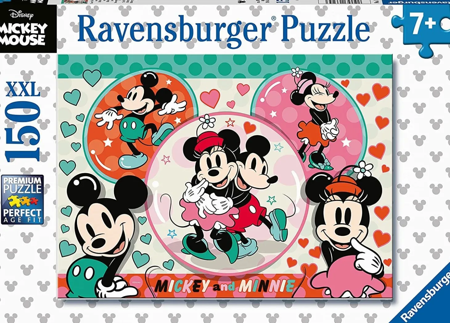Ravensburger Mickey & Minnie, un couple de rêve - puzzle de 150 pièces