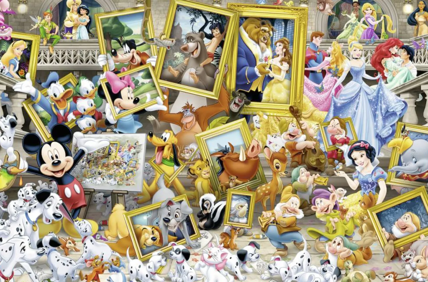 Ravensburger Mickey l'artiste - puzzle - 5000 pièces