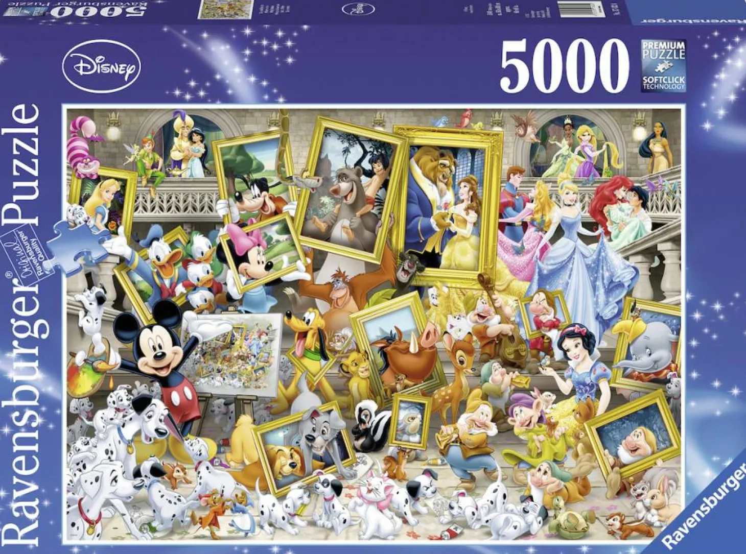Ravensburger Mickey l'artiste - puzzle - 5000 pièces