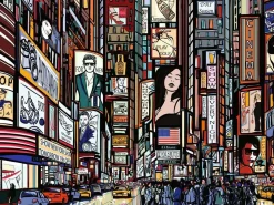 Ravensburger New York en couleurs - puzzle de 1000 pièces