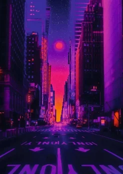 Ravensburger New York NeonArt - puzzle de 1000 pièces