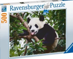 Ravensburger Panda dans l'arbre - puzzle de 500 pièces