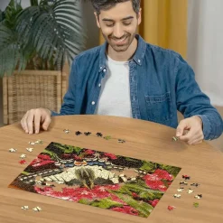 Ravensburger Papillon - Colorfull Animals - puzzle de 500 pièces