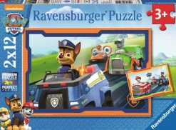 Ravensburger Paw Patrol en action - 2 puzzles de 12 pièces