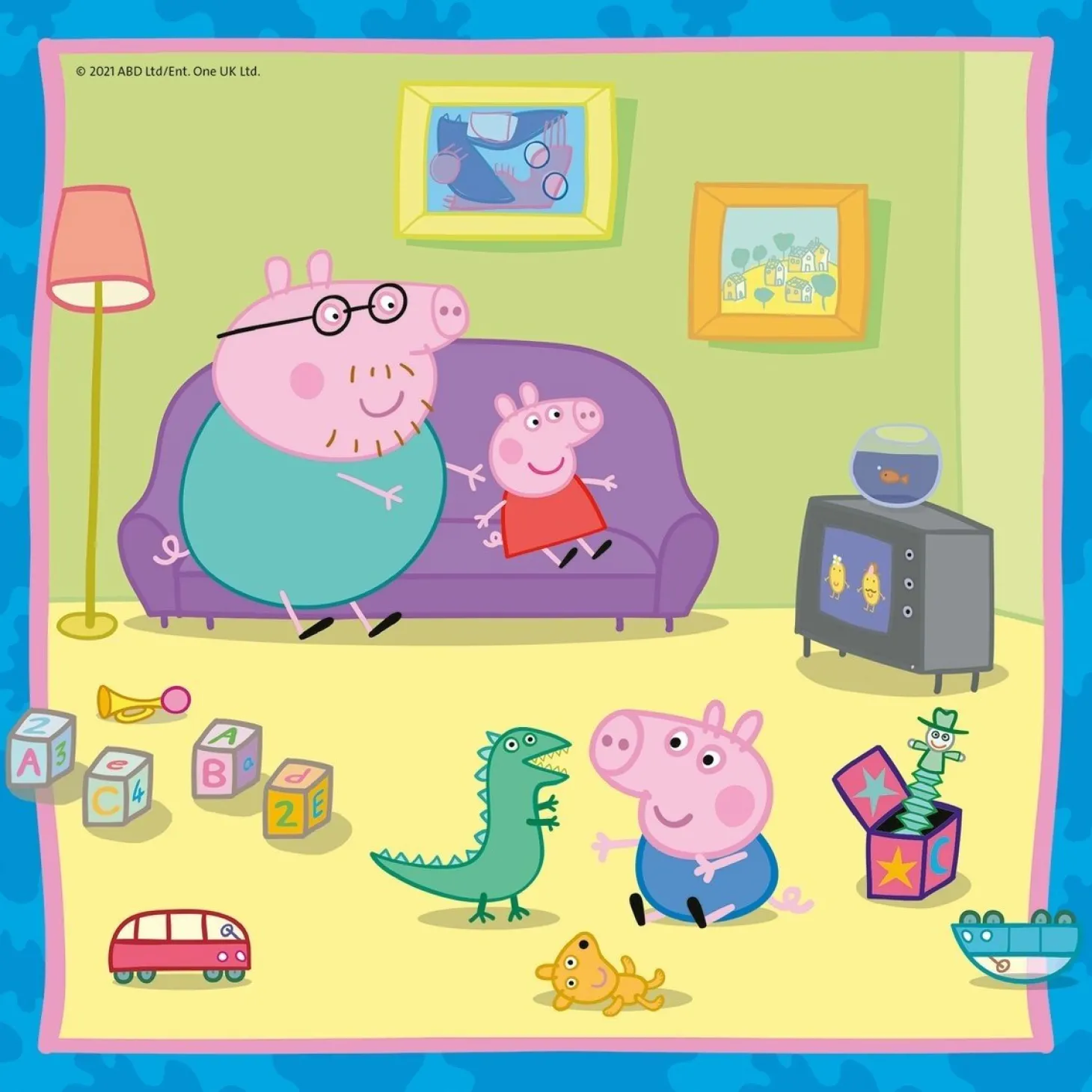 Ravensburger Peppa Pig - Famille et amis - 3 puzzles de 49 pièces