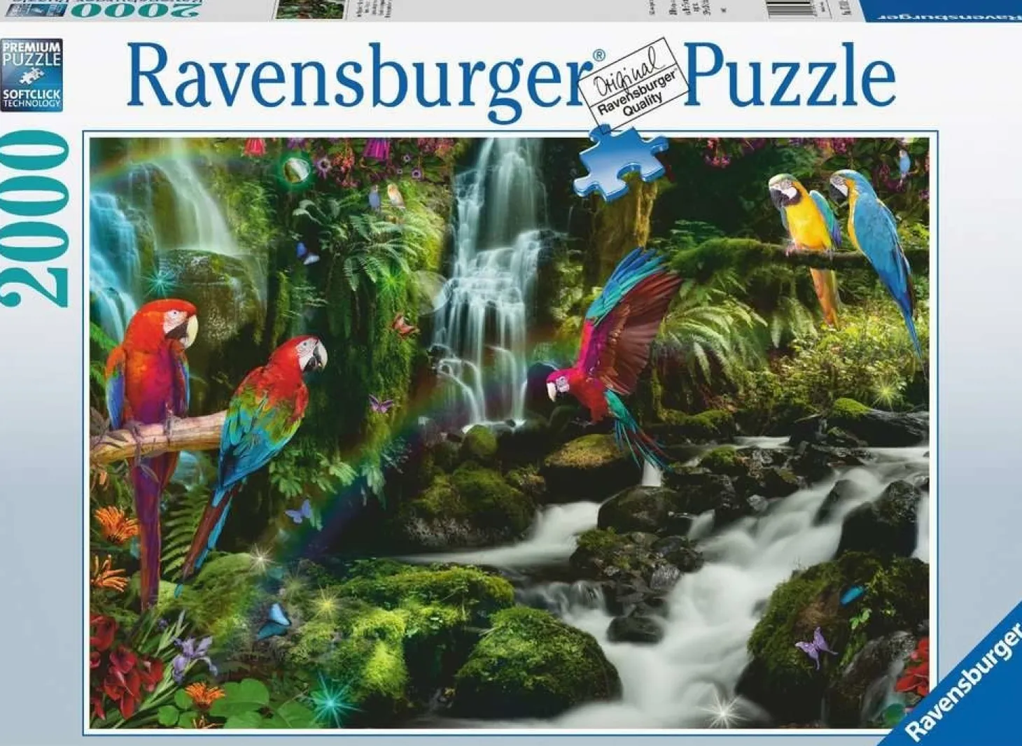 Ravensburger Perroquets dans la Jungle - puzzle de 2000 pièces