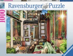 Ravensburger Petite maison dans la forêt de Redwood - 1000 pièces