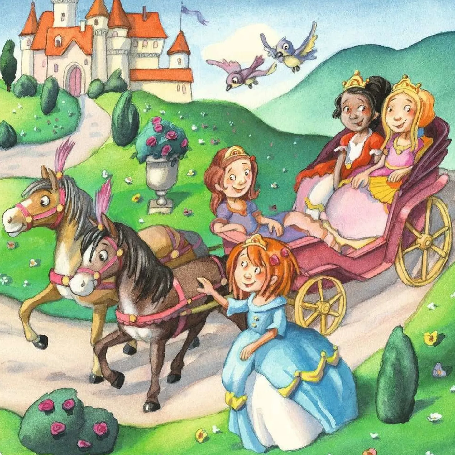 Ravensburger Petites Princesses - 3 puzzles de 49 pièces