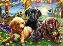 Ravensburger Pique-nique des chiens - puzzle de 100 pièces