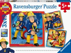 Ravensburger Pompier Sam - 3 puzzles de 49 pièces