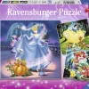 Ravensburger Princesses Disney - 3 puzzles de 49 pièces