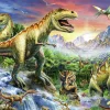 Ravensburger Quand les dinosaures - 100 pièces XXL