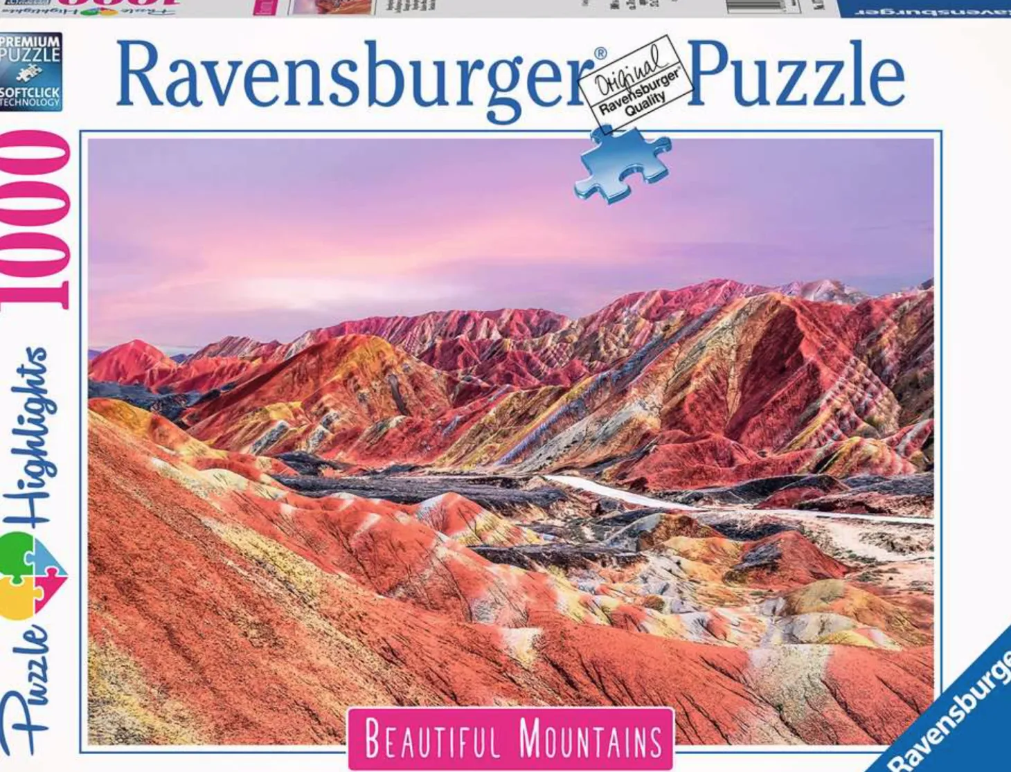 Ravensburger Regenboogbergen - China - 1000 pièces