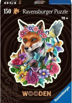 Ravensburger Renard roux - Puzzle de contour en bois - 150 pièces