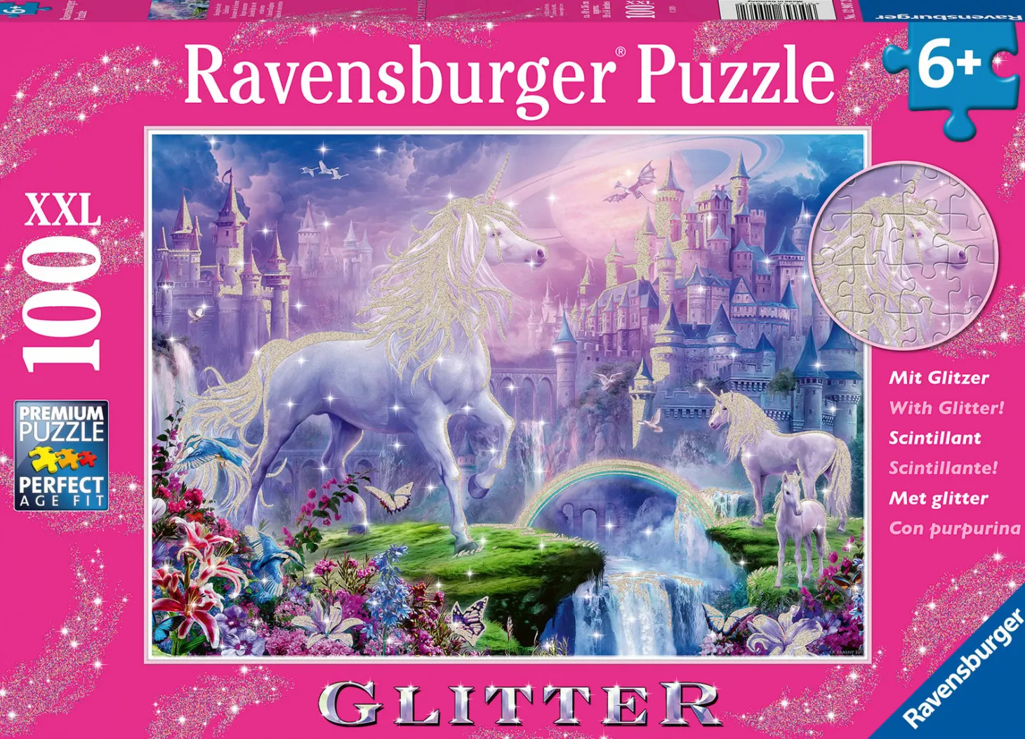 Ravensburger Royaume des licornes - puzzle de 100 pièces